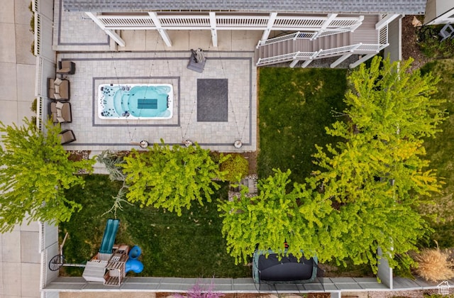 drone / aerial view