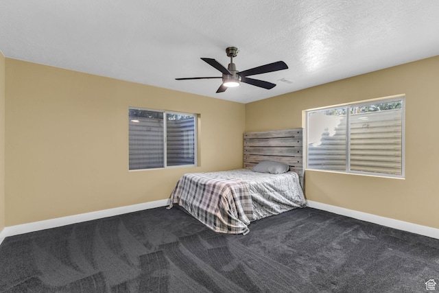 3627 W Augusta Dr, Syracuse, UT 84075 - bedroom featuring carpet floors, baseboards, and ceiling fan