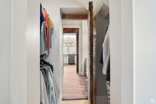 290 N 300 E, Springville, UT 84663 - walk in closet with light wood-style flooring