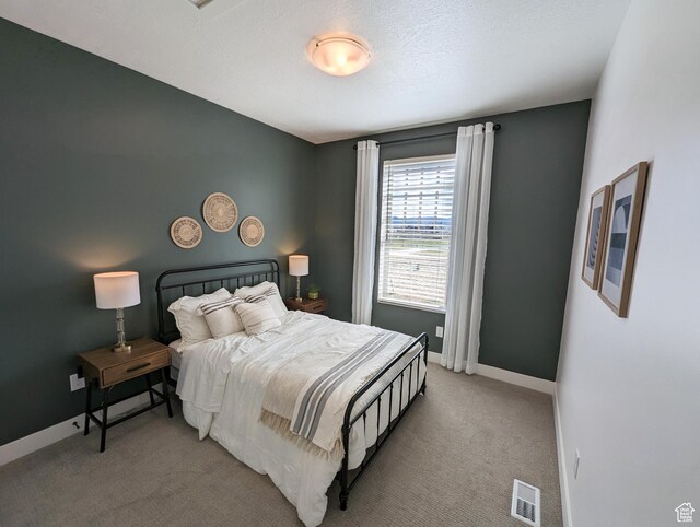 6807 W S Jordan Pkwy S Unit 251, South Jordan, UT 84009 - bedroom with baseboards, visible vents, and light colored carpet