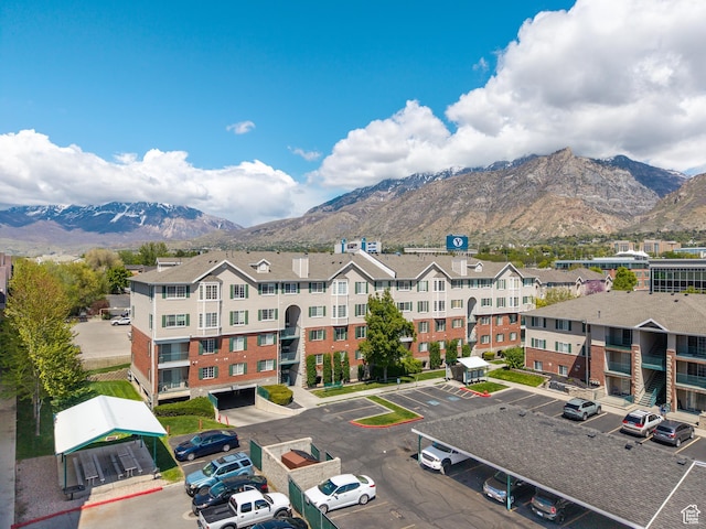 112 W Cougar Blvd N Unit 311, Provo, UT 84604 - drone / aerial view featuring a mountain view