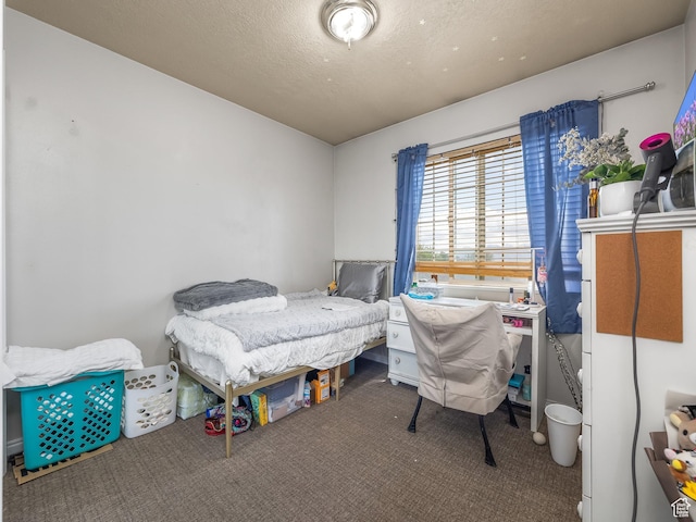 112 W Cougar Blvd N Unit 311, Provo, UT 84604 - bedroom featuring carpet and a textured ceiling