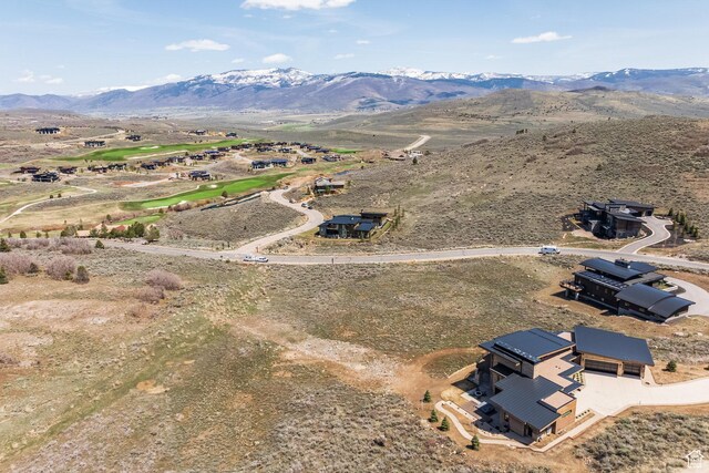 9881 N Uinta Dr, Kamas, UT 84036 - bird's eye view featuring a mountain view