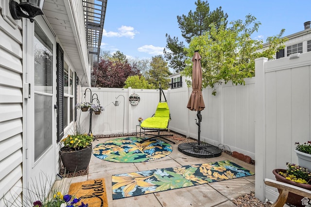 612 E 3990 S, Murray, UT 84107 - view of patio with a fenced backyard