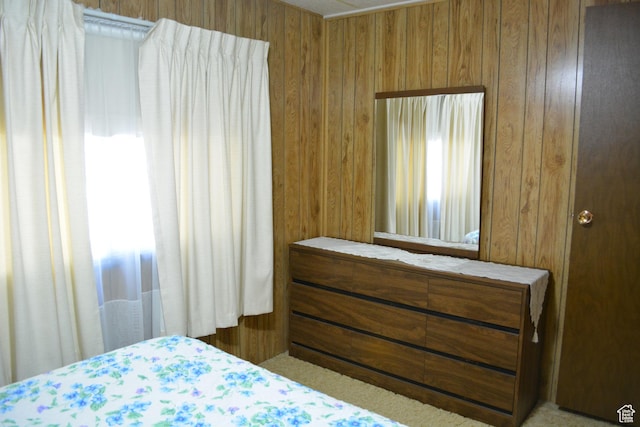 595 N 6th St, Montpelier, ID 83254 - bedroom with wooden walls