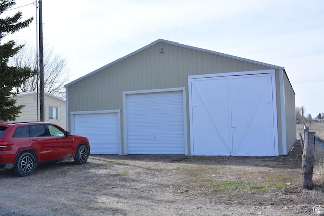 595 N 6th St, Montpelier, ID 83254 - view of detached garage
