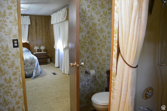595 N 6th St, Montpelier, ID 83254 - bathroom with visible vents, toilet, and connected bathroom
