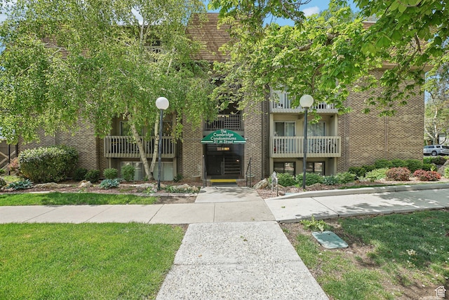 view of property