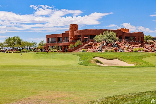 2410 W Entrada Trl Unit 15, St George, UT 84770 - view of home's community featuring view of golf course