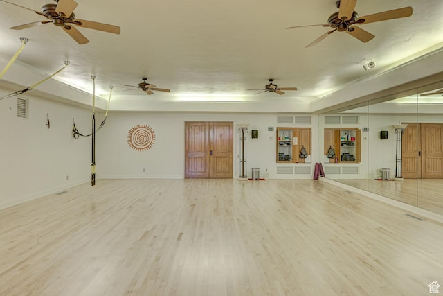 2410 W Entrada Trl Unit 15, St George, UT 84770 - interior space featuring visible vents, baseboards, and wood finished floors