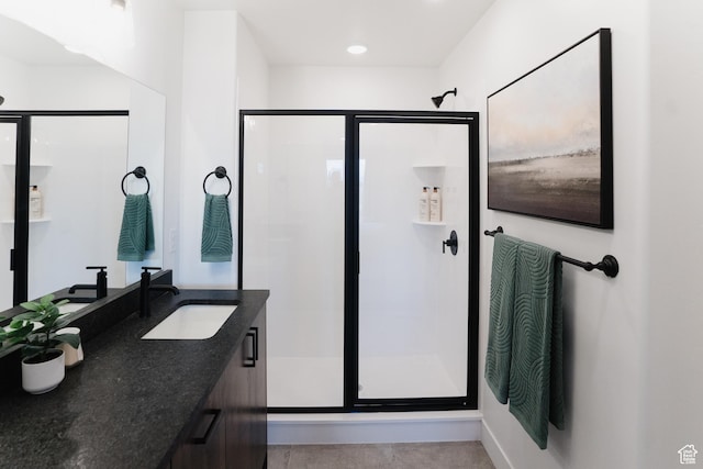 245 E 850 S Unit 149, Spanish Fork, UT 84660 - bathroom with a shower stall and vanity