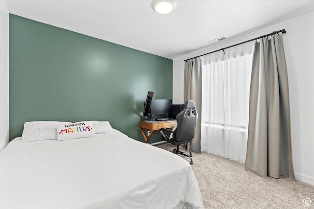 1158 E Bearing Dr S, Saratoga Springs, UT 84045 - bedroom featuring baseboards, visible vents, and carpet