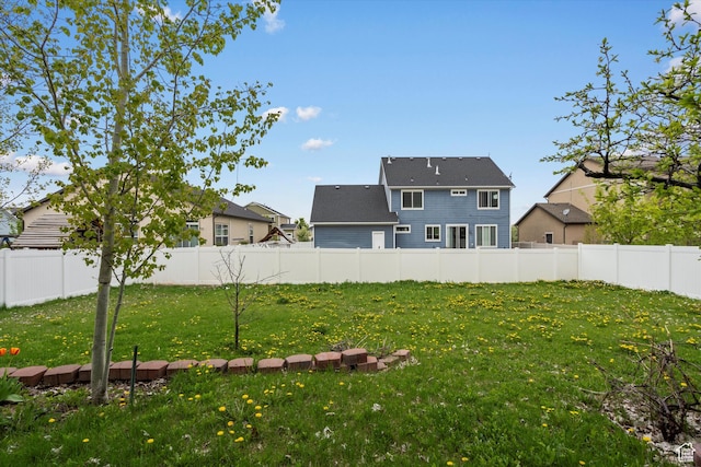 286 S Bing Cherry Way, Layton, UT 84040 - view of yard featuring a fenced backyard