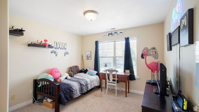 1229 E 1710 S, Spanish Fork, UT 84660 - carpeted bedroom with baseboards and visible vents