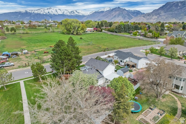 217 W 990 N, American Fork, UT 84003 - drone / aerial view with a residential view and a mountain view