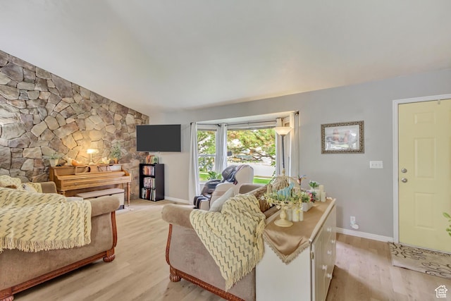217 W 990 N, American Fork, UT 84003 - living area with light wood finished floors and baseboards