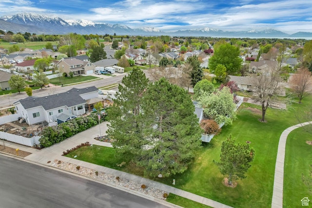 217 W 990 N, American Fork, UT 84003 - aerial view with a mountain view and a residential view
