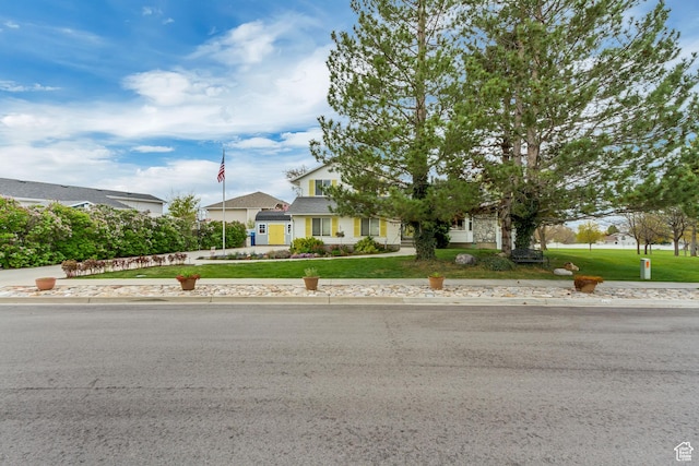 217 W 990 N, American Fork, UT 84003 - obstructed view of property with a front lawn