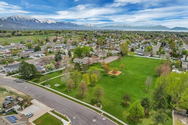 217 W 990 N, American Fork, UT 84003 - drone / aerial view with a residential view and a mountain view