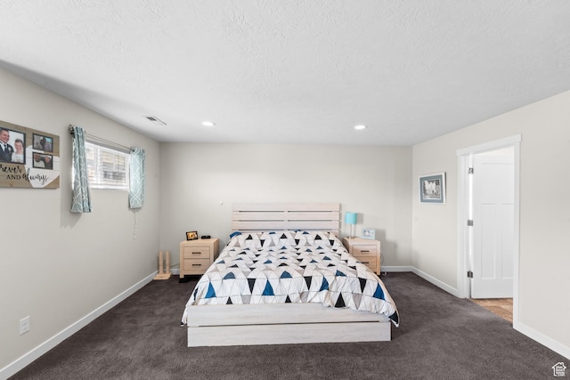 2671 E White Birch Dr, Eagle Mountain, UT 84005 - bedroom featuring carpet, a textured ceiling, and baseboards