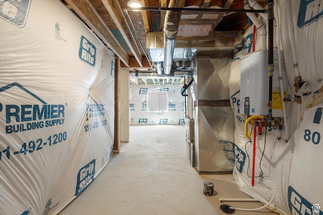 3509 N Gina St Unit 1230, Eagle Mountain, UT 84005 - view of unfinished basement