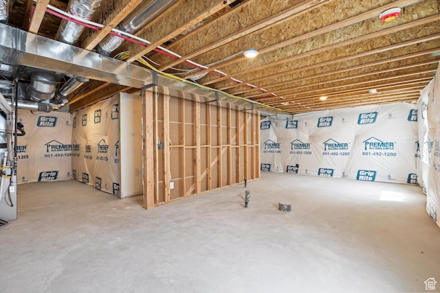 3509 N Gina St Unit 1230, Eagle Mountain, UT 84005 - view of unfinished basement