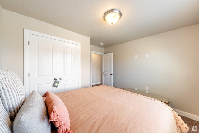3030 N 125 E, Cedar City, UT 84721 - bedroom featuring baseboards, carpet, and a closet