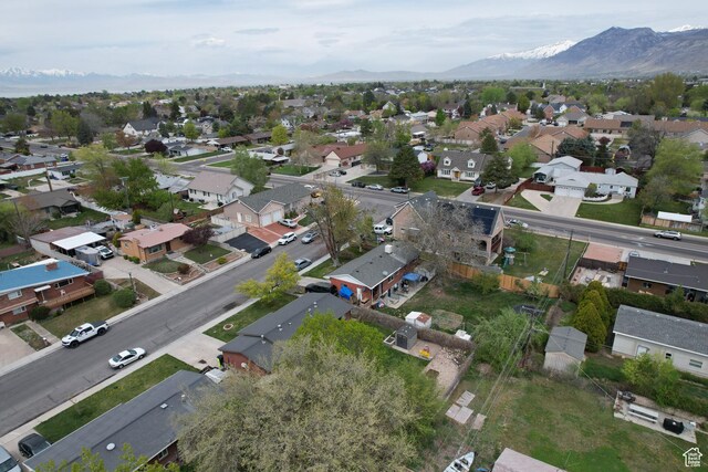 831 S 50 W, Orem, UT 84058 - birds eye view of property featuring a mountain view and a residential view