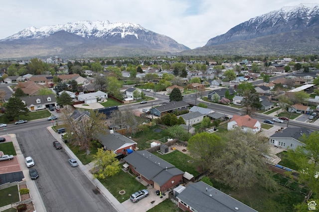 831 S 50 W, Orem, UT 84058 - bird's eye view featuring a residential view and a mountain view