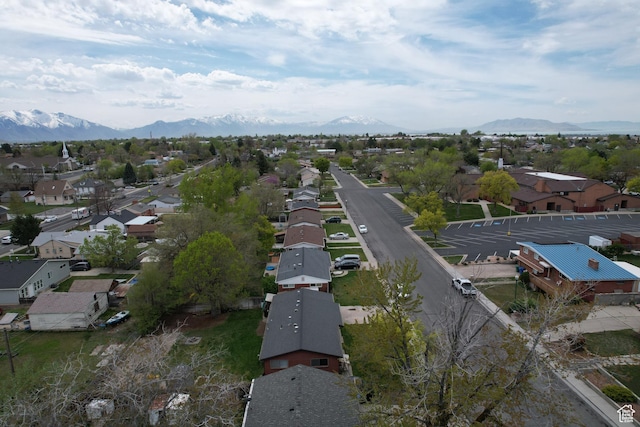 831 S 50 W, Orem, UT 84058 - drone / aerial view with a mountain view and a residential view