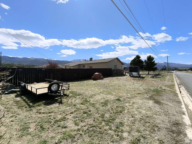 410 E 500 N, Ephraim, UT 84627 - view of yard with fence