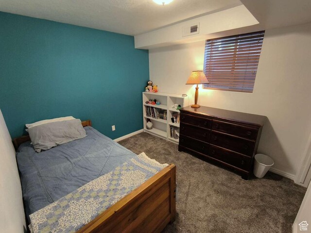 410 E 500 N, Ephraim, UT 84627 - bedroom with visible vents, baseboards, and carpet flooring