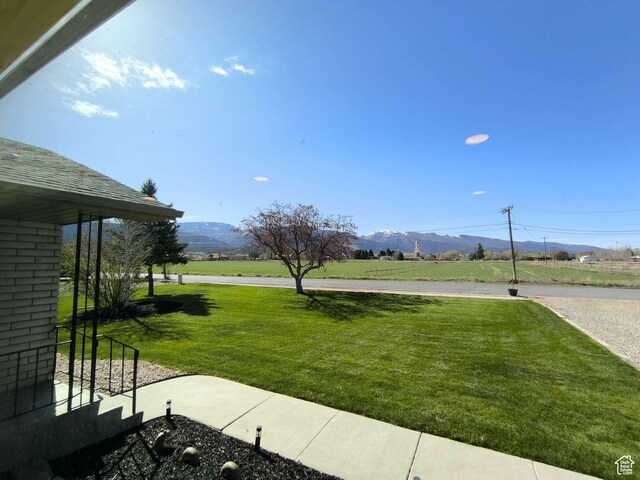 410 E 500 N, Ephraim, UT 84627 - view of yard with a mountain view