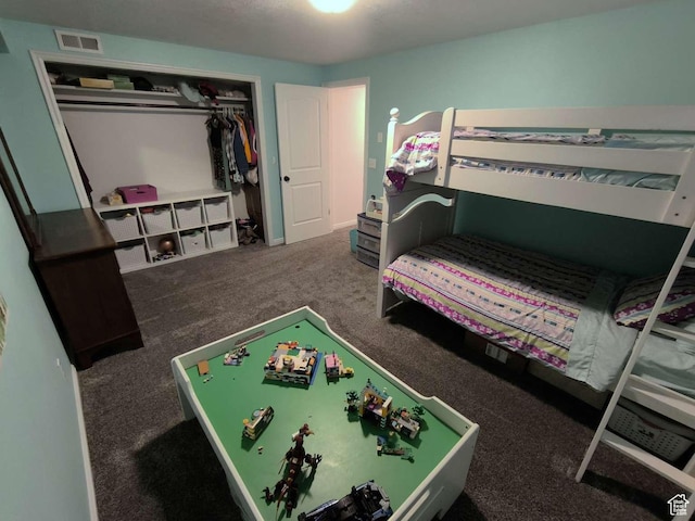 410 E 500 N, Ephraim, UT 84627 - carpeted bedroom featuring visible vents and a closet