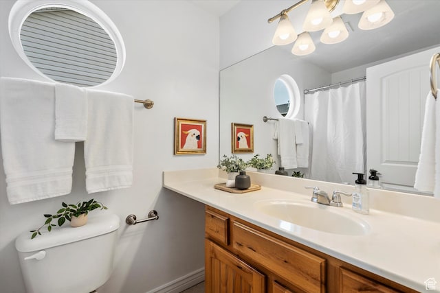 6263 W Oak Gate Dr, West Jordan, UT 84081 - full bathroom featuring vanity and toilet