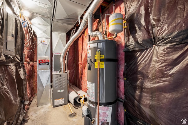 6263 W Oak Gate Dr, West Jordan, UT 84081 - utilities featuring secured water heater