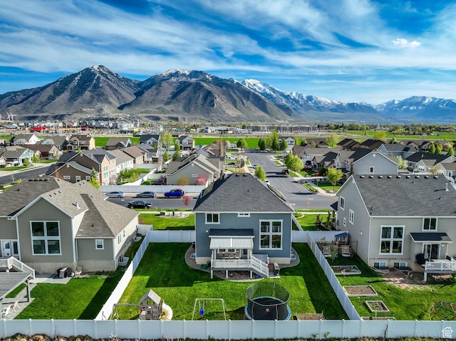2385 E 430 S, Spanish Fork, UT 84660 - aerial view featuring a mountain view and a residential view