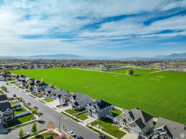2385 E 430 S, Spanish Fork, UT 84660 - drone / aerial view with a mountain view and a residential view
