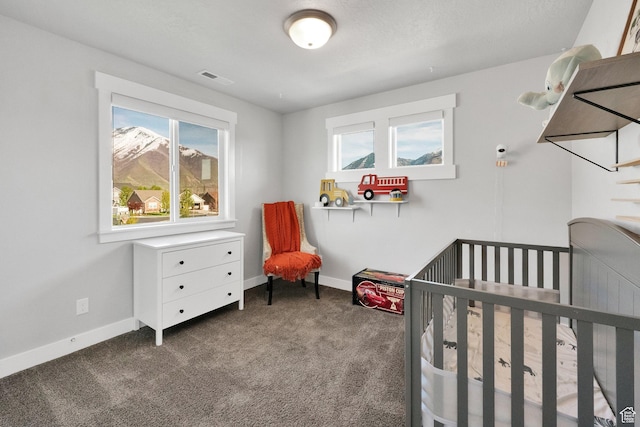 2385 E 430 S, Spanish Fork, UT 84660 - carpeted bedroom featuring a nursery area, baseboards, and visible vents