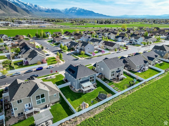 2385 E 430 S, Spanish Fork, UT 84660 - bird's eye view featuring a mountain view and a residential view