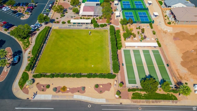 drone / aerial view