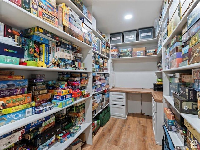view of pantry