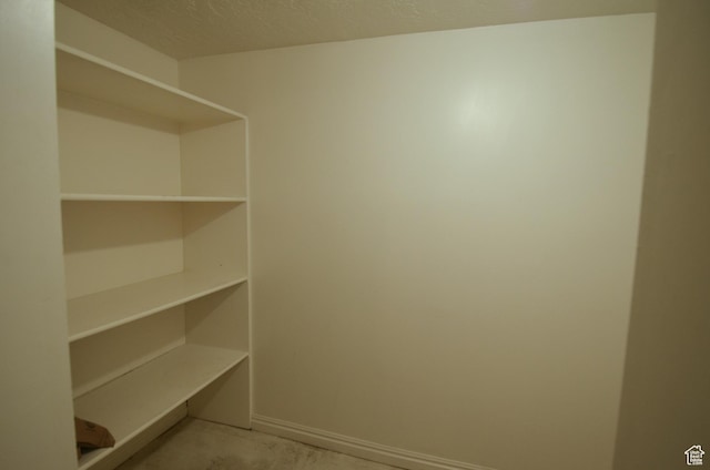 view of storage area
