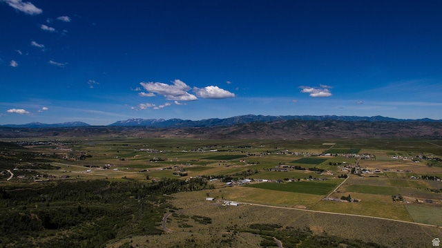 3090 N Rocky Rd E, Kamas, UT 84036 - bird's eye view with a rural view and a mountain view