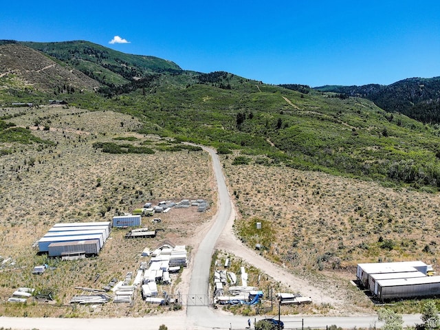 3090 N Rocky Rd E, Kamas, UT 84036 - birds eye view of property featuring a mountain view