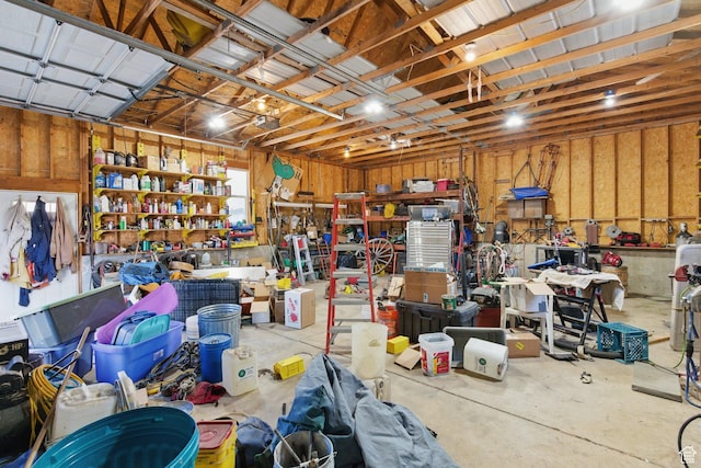 150 S Haulage Rd, Eureka, UT 84628 - garage featuring a workshop area