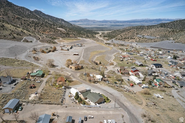 150 S Haulage Rd, Eureka, UT 84628 - birds eye view of property with a mountain view