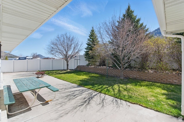 150 S Haulage Rd, Eureka, UT 84628 - view of patio / terrace featuring a fenced backyard
