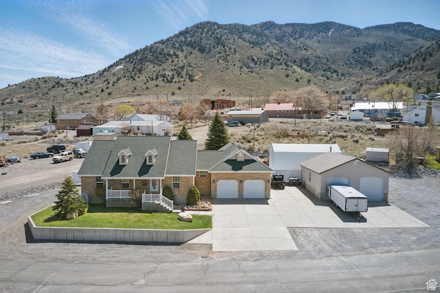 150 S Haulage Rd, Eureka, UT 84628 - aerial view with a mountain view and a residential view