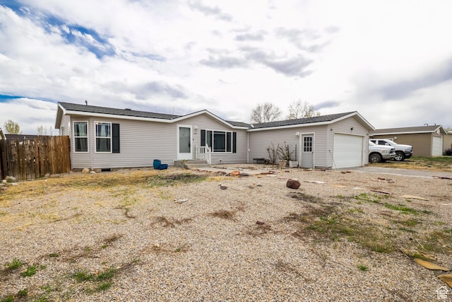 303 W 2000 S, Vernal, UT 84078 - view of front facade with a garage and fence